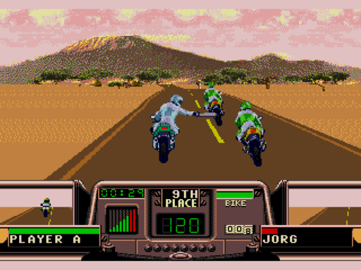 Road Rash - Обзор Road Rash 3: Tour De Force на Sega MegaDrive